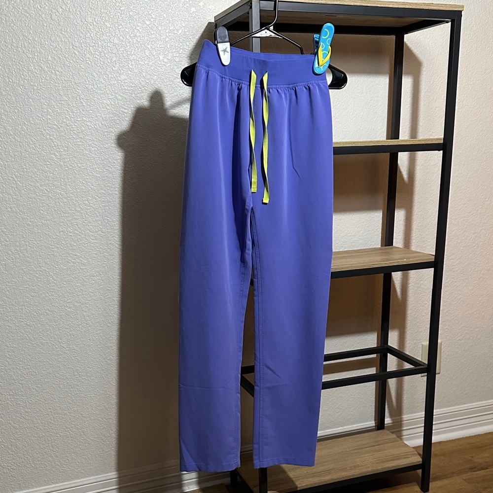 Figs Scrubs High Waisted Livingston Blueberry